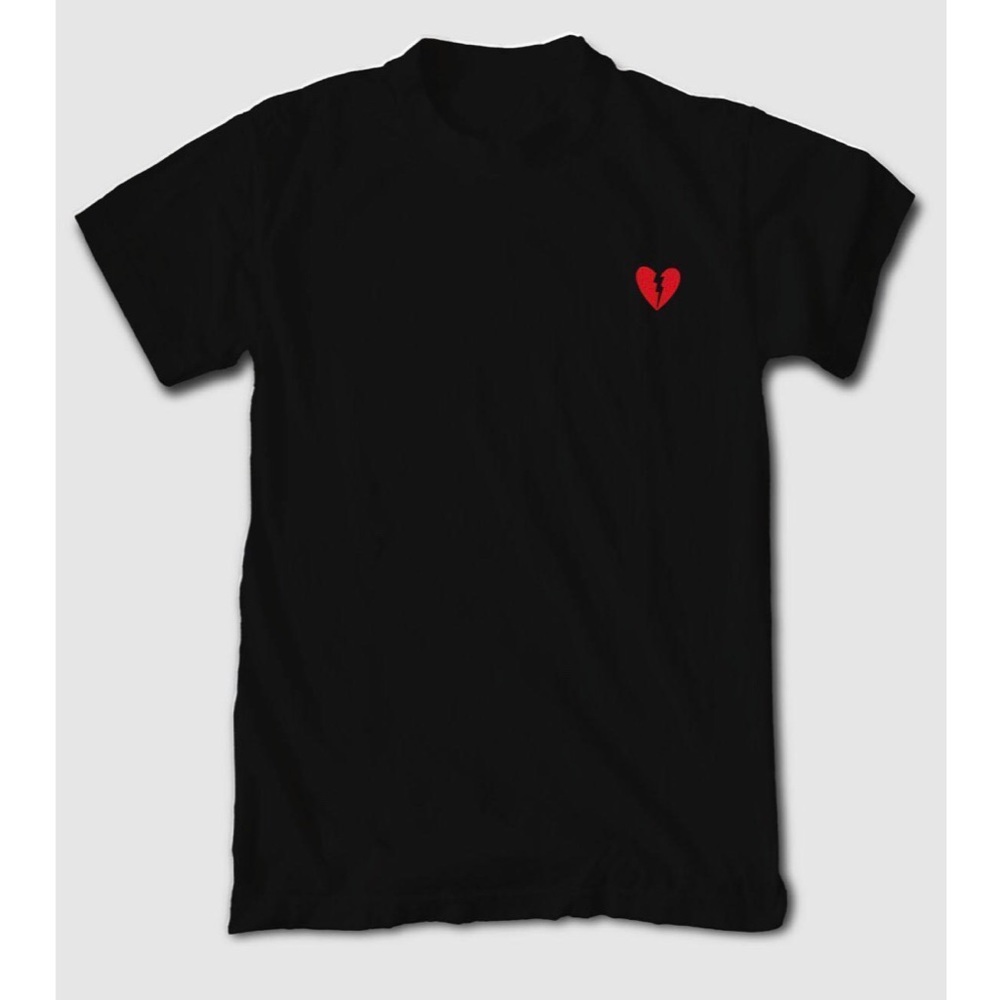Men’s Graphic Tee Riot Society Broken Heart Shirt